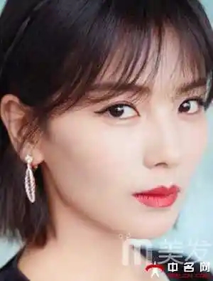 网红刘海发型图片最新款2019最流行的刘海图片