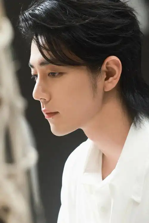 近日,肖战工作室分享了九张他长发侧脸的照片,再度引起众多粉丝热议.