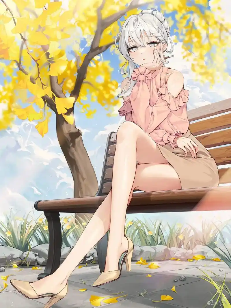 二次元壁纸 - 樱花岛岛主 - 抖音