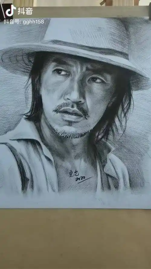 经典星爷周星驰 画画