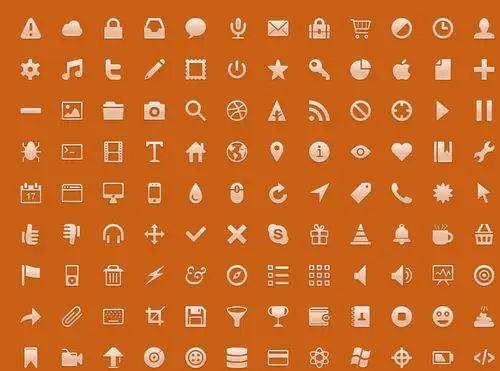 100种常用图标图片
