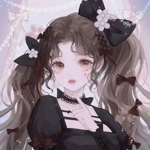 可爱女生动漫头像萌图片_小红书