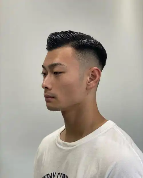 二八分油头是一种经典且备受欢迎的男士发型.