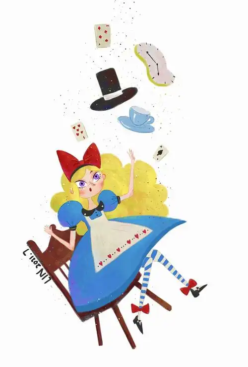 爱丽丝梦游仙境习作