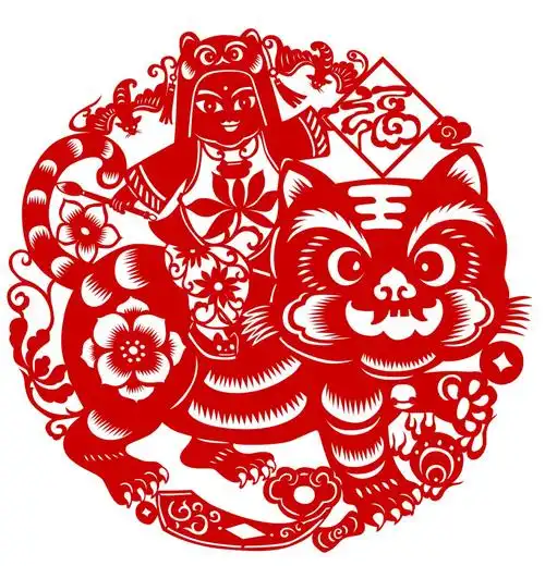 中国艺术报精选40副虎年剪纸作品