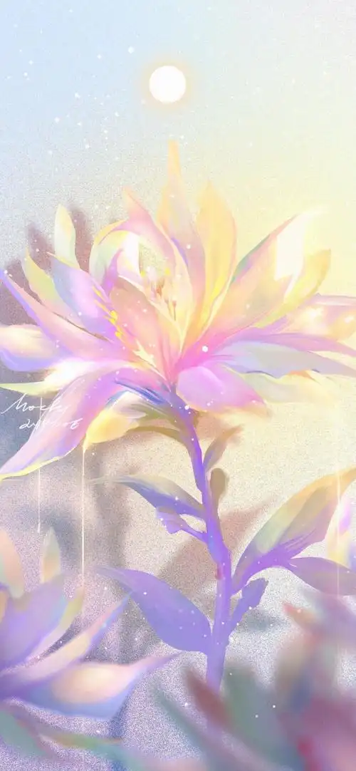 梦幻,少女心,炫光插画 - 堆糖,美图壁纸兴趣社区