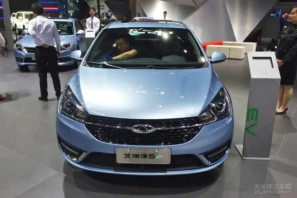 【太平洋汽车网 北京车展】奇瑞艾瑞泽5e纯电动车在北京车展首发亮相