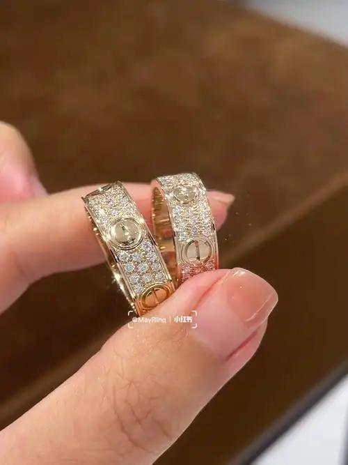 宽版卡地亚满天星戒指实物来啦