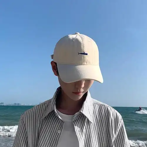 鸭舌帽男ins潮牌棒球帽男生帽子潮流韩版帅气软顶日系帽子女夏款