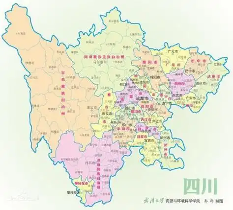四川地图