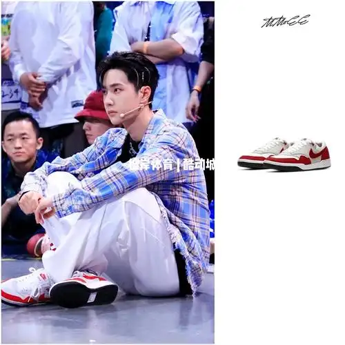 王一博同款 耐克 nike sb gts return 男子白红滑板鞋 ck3464-600