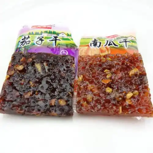 特辣南瓜干茄子干江西上饶土特产小吃零食微辣11种口味混称2斤