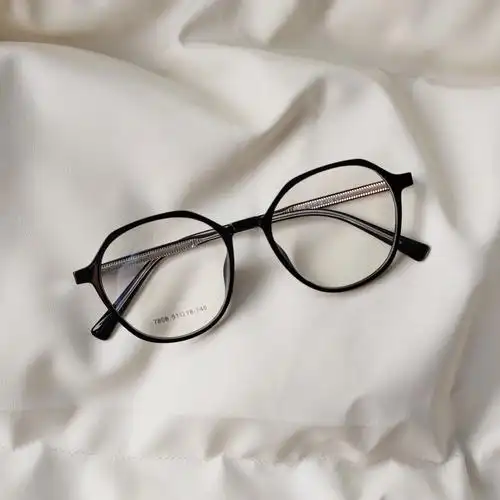 巳目光学韩版网红镜架平光镜女潮ins风全框眼镜框透明眼镜架7808