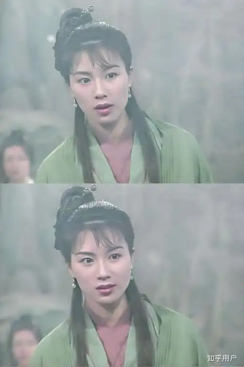 真的颜值很高 短发又飒又美 长发像仙女  演过古天乐版神雕的程英