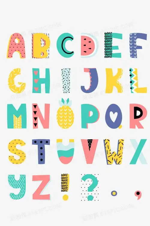 1026 x 1544 像素分辨率:1 dpi格式 :ai授权方式: 不可商用i英文字母