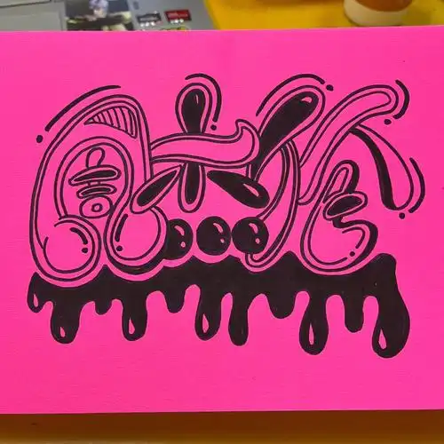 周杰伦气泡字体