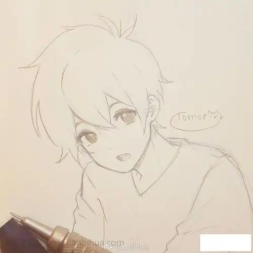 大帅哥简笔画动漫帅气男生简笔画简笔画男孩帅气简笔画人物女孩动漫人