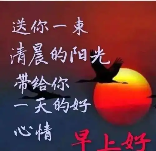 问候大家早上好的早安暖心祝福表情图片大全微信早上好问候朋友带祝福