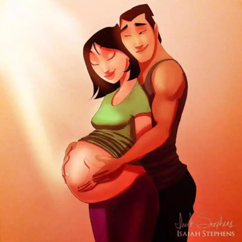 动漫 #卡通人物 #孕期 #生命中最重要的人 #一个身体两 - 抖音