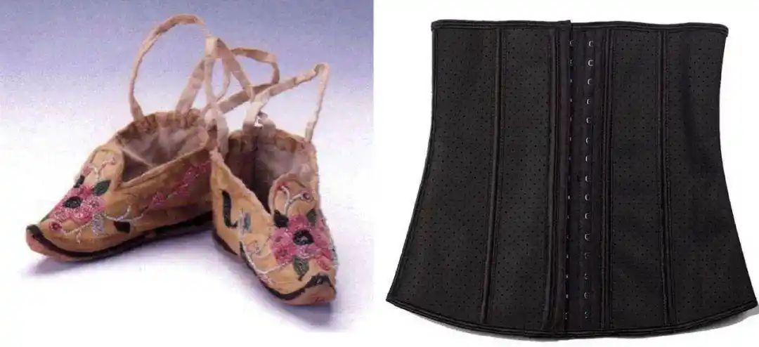 说起束腰,官方词条解释——"古代欧洲陋习".