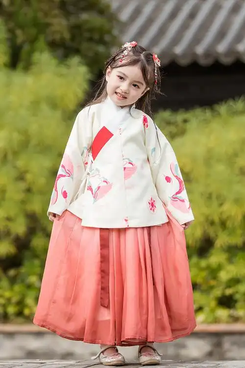 汉家小童传统明制儿童汉服中国国风女童古风汉服