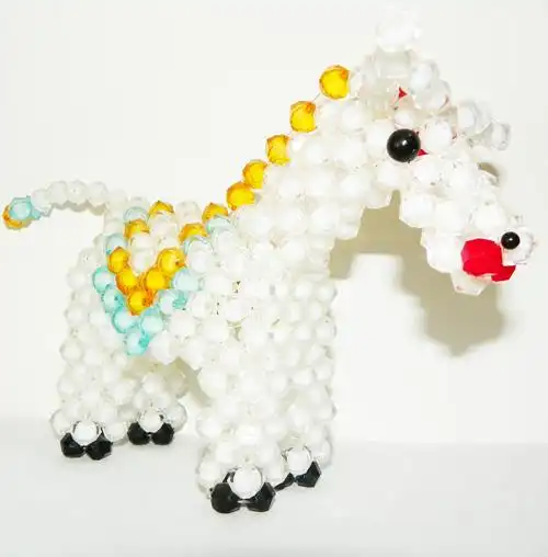 串珠动物串珠小马