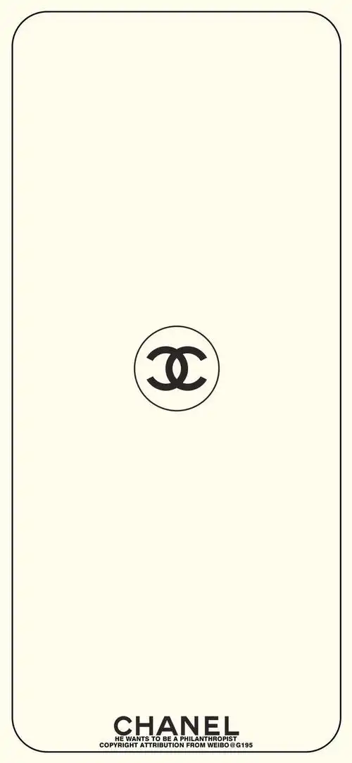 111原图香奈儿手机壁纸系列有dock
