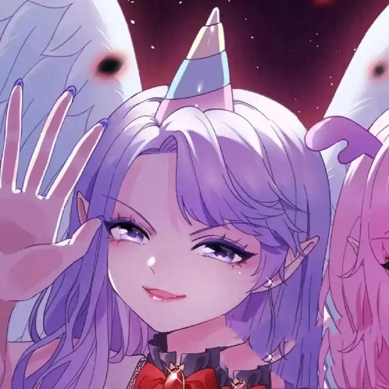 可爱闺蜜头像超仙 鼠星星和娜娜子闺蜜头像