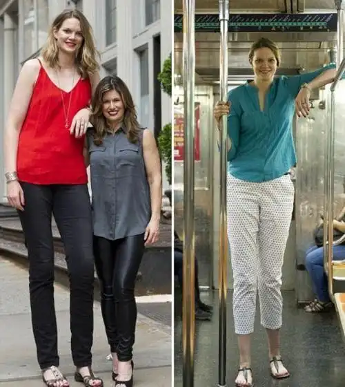 直击2米07的巨人美女的真实生活大长腿就算了还长那么美