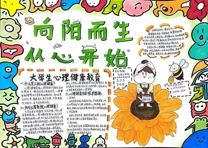 从心开始向阳而生主题手抄报活动圆满结束