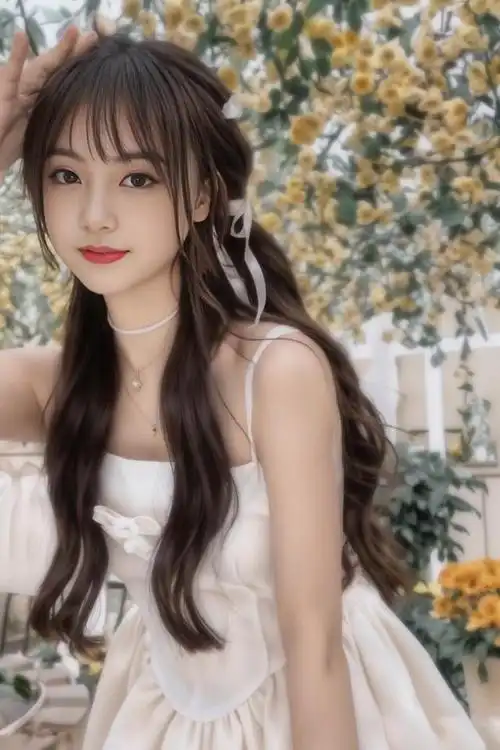 清新脱俗的小姑娘