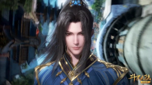 唐三的唐门门主新建模来了高马尾蓝瞳色与前世就差了一张脸