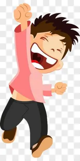 卡通胜利男孩