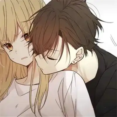 高甜动漫情侣头像 甜到爆的宠溺动漫情头一左一右图片_情侣动漫头像