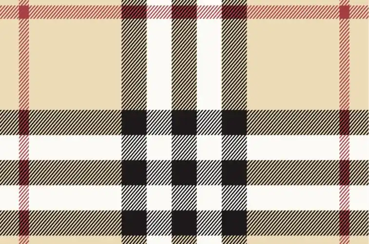 纺织服装老板注意这个格子条纹是burberry专利