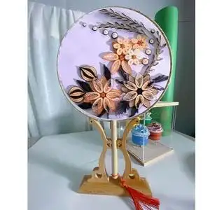 00luoyan760796淘宝衍纸吊坠曼陀罗挂链 中国古风饰品衍纸配饰 名族