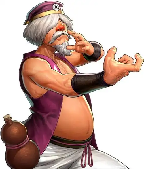 拳皇里的徒弟越多师傅越垃圾这老头不仅徒弟多而且还很猛