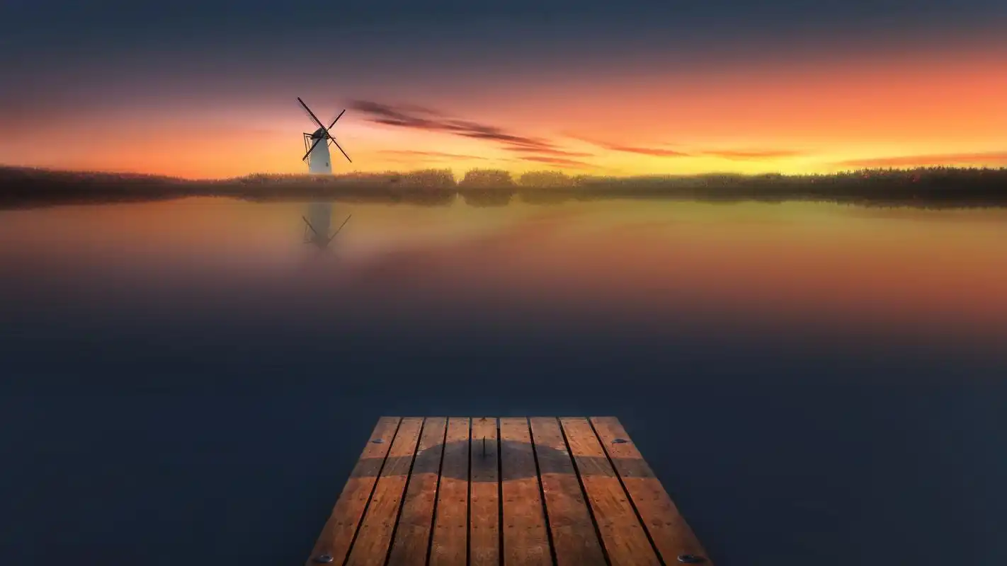 心灵港湾唯美意境图片壁纸