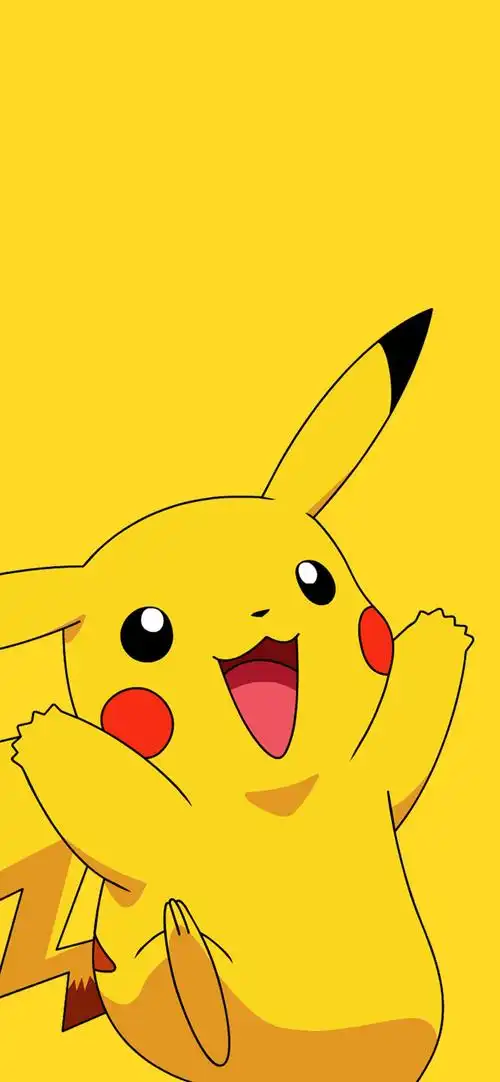 皮卡丘~_手机壁纸_动漫卡通手机壁纸_我要个性网