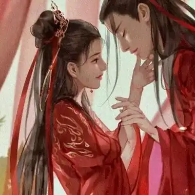 高清好看的古风情侣动漫图片唯美头像