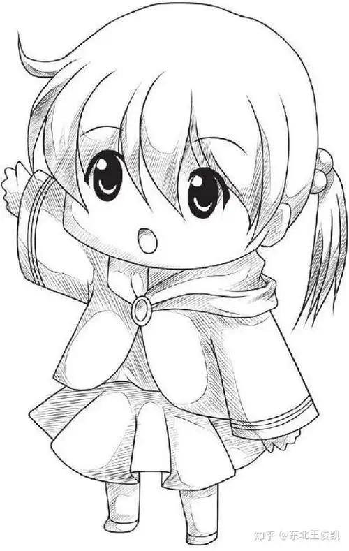 q版动漫人物怎么画 q版动漫人物怎么画全身女