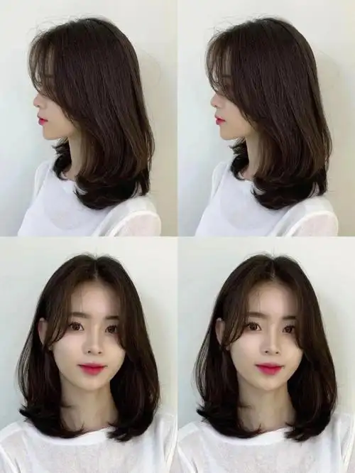 中长发气垫烫"烫型不烫卷"女生一定要尝试～78157815最近锁骨