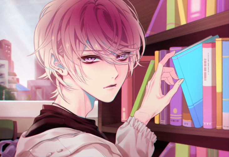 粉色系男子 绘师:あさらい しき(p id=13857255) 本作品id=80970260