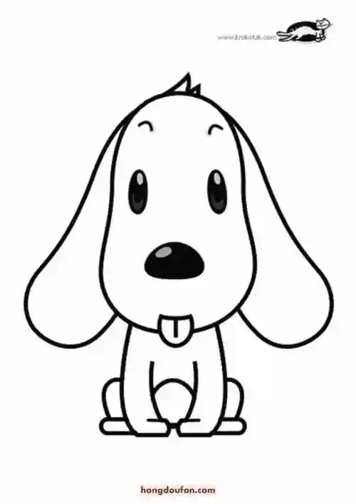 8张动物幼儿简笔画蜗牛小狗考拉小鱼蝴蝶小鸡卡通简笔画