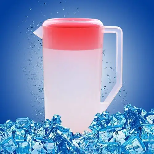 hyu有刻度冷水壶2.4l塑料大容量水壶凉水壶家用茶水壶扎壶耐高温