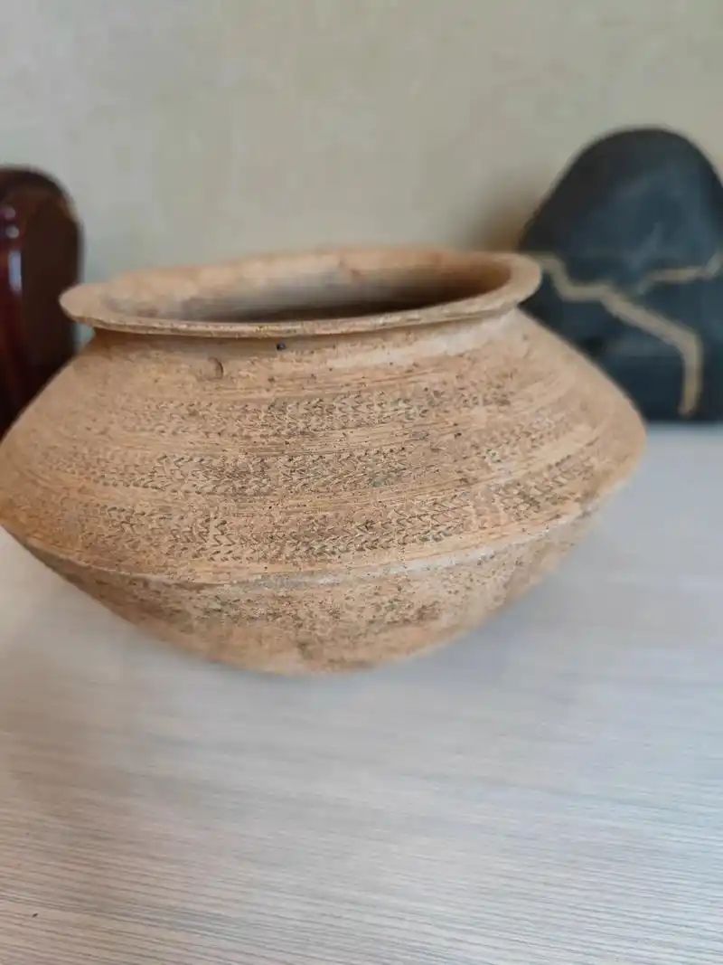 战国时期陶罐. - 抖音