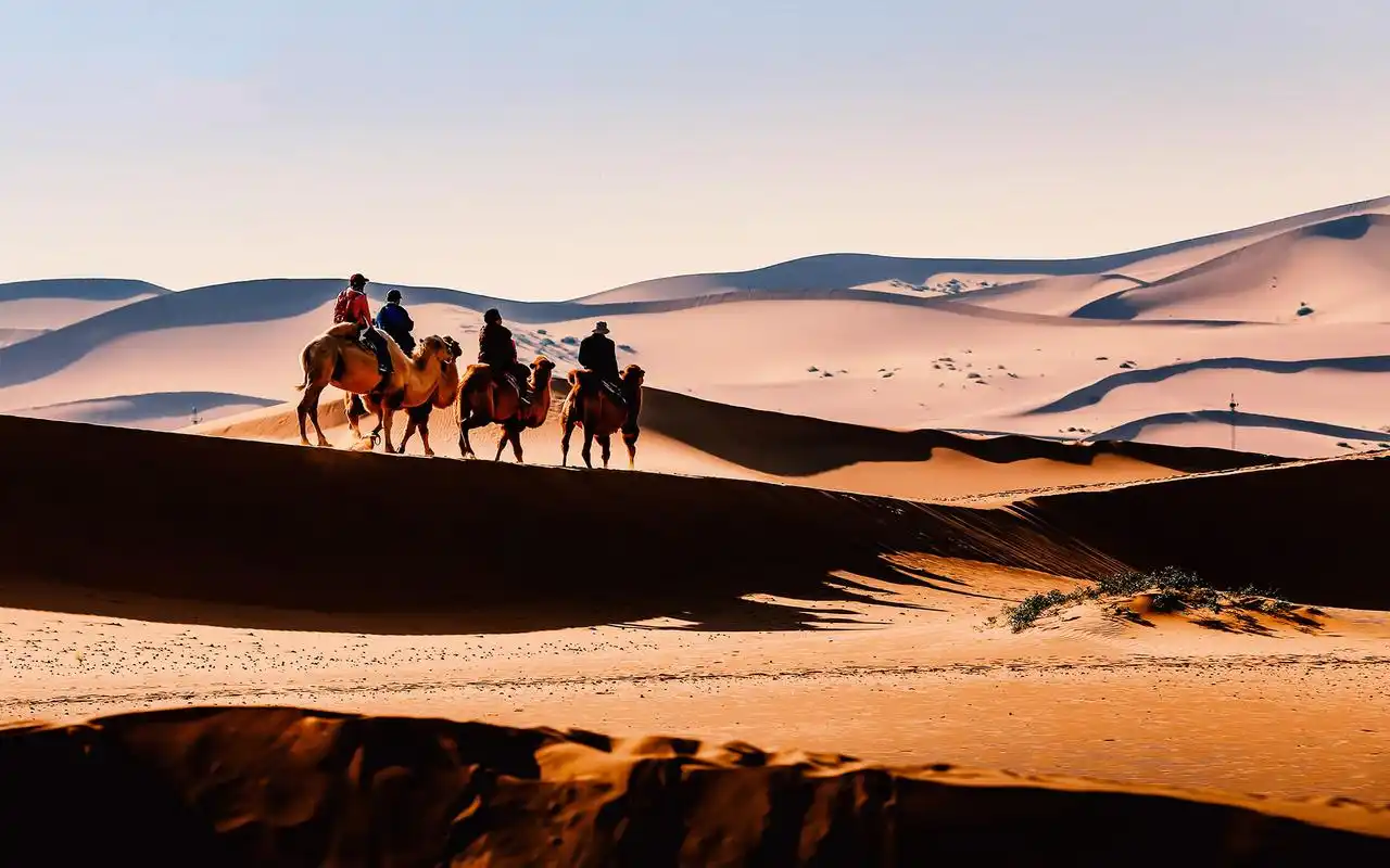 腾格里沙漠优美自然风景图片桌面壁纸高清大图预览1920x1200_风景壁纸