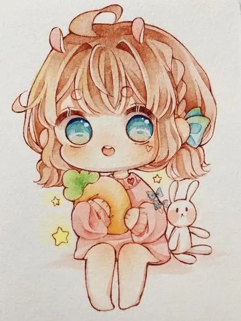 册q版人物篇动漫人物画超萌可爱q版动漫漫画人物立绘游戏资源ps/png免