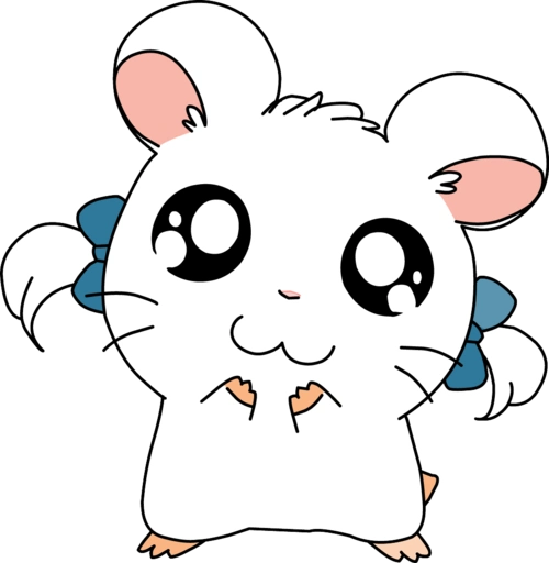 卡通手绘可爱小动物棕色萌萌小牛