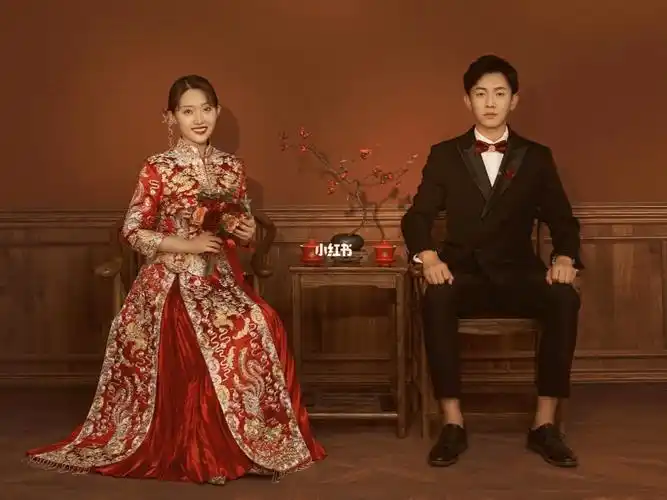 新中式婚纱照推荐保定婚纱照